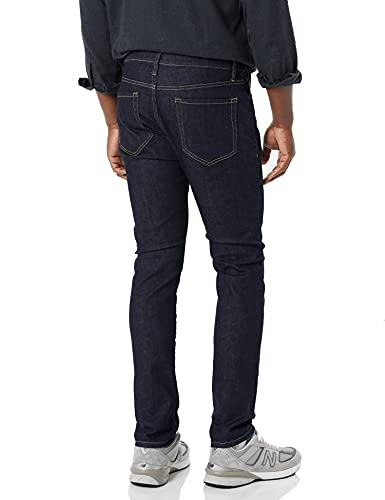 Amazon Essentials Men's Skinny-fit High Stretch Jean, Rinsed, 33W / 28L