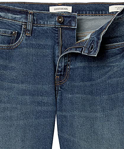 Amazon Essentials Men's Comfort Stretch Slim-Fit Jean (Previously Goodthreads), Medium Blue, 42W / 30L