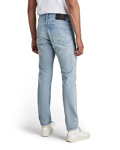 G-STAR RAW Men's Triple A Regular Straight Jeans, Blue (vintage electric blue D19161-C967-D125), 32W / 32L