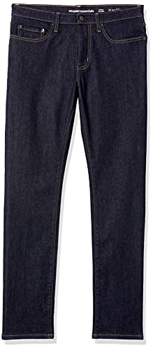 Amazon Essentials Men's Skinny-fit High Stretch Jean, Rinsed, 33W / 28L