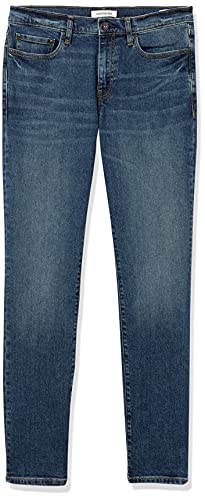 Amazon Essentials Men's Comfort Stretch Slim-Fit Jean (Previously Goodthreads), Medium Blue, 42W / 30L