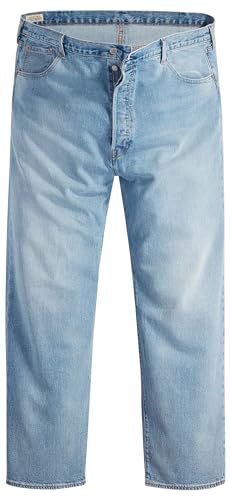 Levi's Men's 501 Original Fit Big & Tall Jeans, Stretch It Out, 42W / 34L
