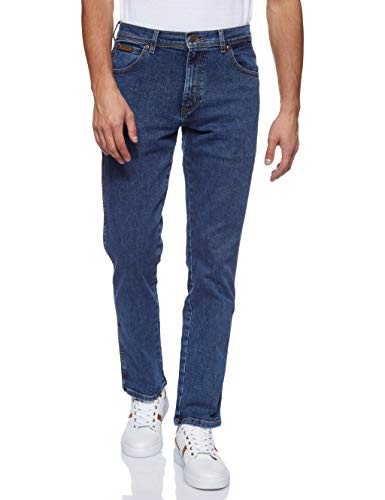 Wrangler Men's Texas Non Stretch Jeans, Stonewash, 34W / 30L