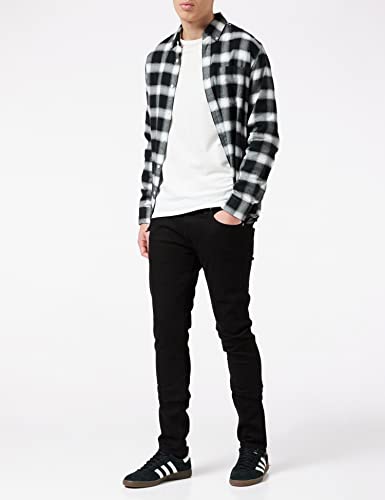 Lee Men's Luke Jeans, Black Clean Black, 34W / 32L