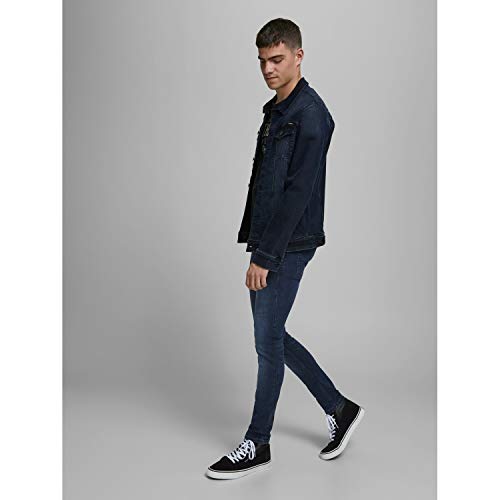 Jack & Jones Men's Jjiliam Jjoriginal Agi 004 Noos Skinny Jeans, Blue (Blue Denim Blue Denim), 32W / 32L