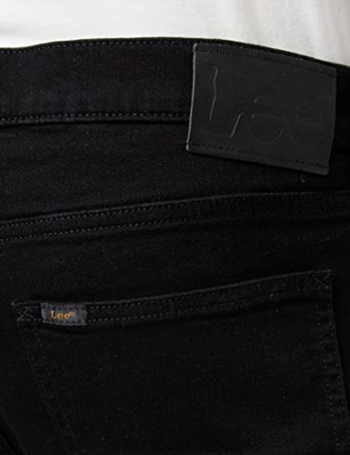 Lee Men's Luke Jeans, Black Clean Black, 34W / 32L