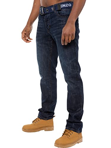 Ze ENZO EZ384 DSW 36W x 30L Dark Stonewash