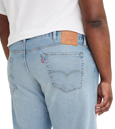 Levi's Men's 501 Original Fit Big & Tall Jeans, Stretch It Out, 42W / 34L