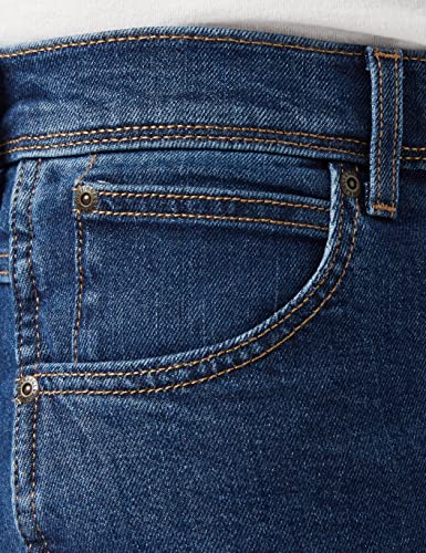 Wrangler Men's Slim Fit Jeans, Blue (Darkstone), 36W / 32L