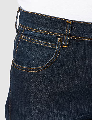 Wrangler Men's Regular Fit Jeans, Blue (Darkstone), 38W / 30L