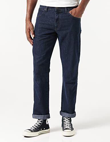 Wrangler Men's Slim Fit Jeans, Darkstone, 42W / 32L