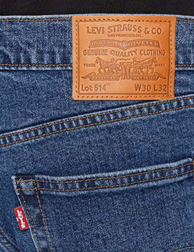 Levi's Men's 514™ Straight Jeans, Stonewash Stretch, 36W / 30L