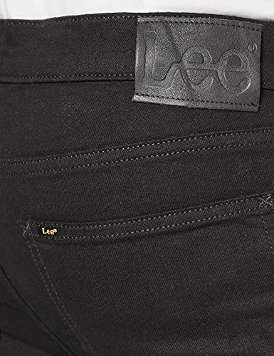 Lee Men's Luke Jeans, Black Clean Black, 34W / 32L