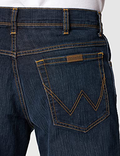 Wrangler Men's Regular Fit Jeans, Blue (Darkstone), 38W / 30L