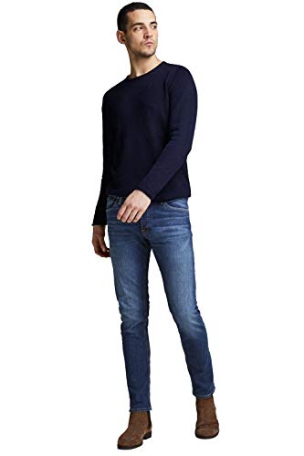JACK & JONES Men's Jjiglenn Jjoriginal Am 814 Noos Jeans, Blue, 36W / 32L