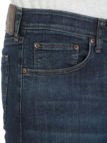 Wrangler Authentics Men's Big & Tall Comfort Flex Waist Relaxed Fit Jean, Carbon, 44W / 30L