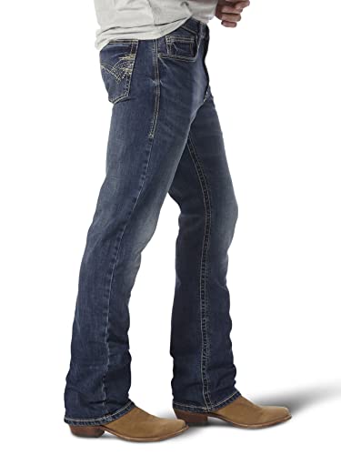 Wrangler Men's 20x No. 42 Vintage Boot Cut Jean, Midland, 36W x 32L
