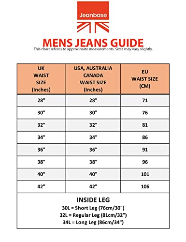 Crosshatch Mens 'Brooks' Stretch Chino Slim Fit Leg Trousers Jeans by JeanBase Petrol 34W X 30L