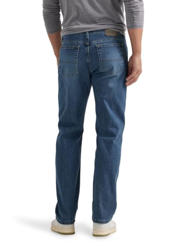 Wrangler Authentics Men's Classic Comfort-Waist Jean, Blue Ocean, 36W x 30L