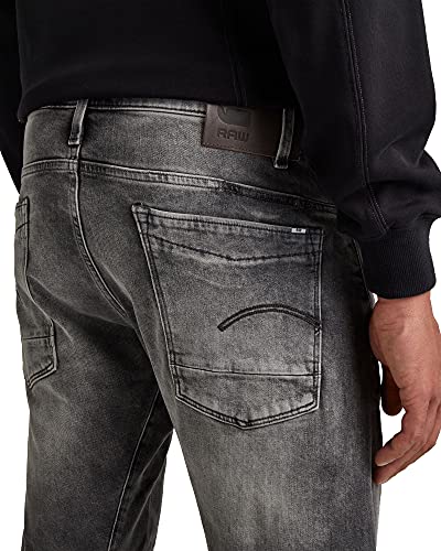 G-STAR RAW Men's Scutar 3D Tapered Jeans, Grey (vintage basalt D17711-C293-B168), 36W / 32L