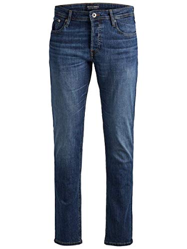 Jack & Jones Men's Jjimike Jjoriginal Am 814 Jeans, Blue Denim, 33W / 32L