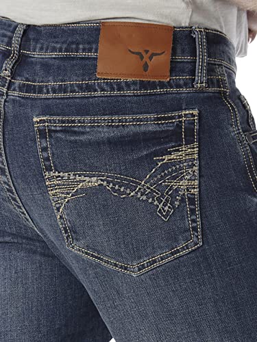 Wrangler Men's 20x No. 42 Vintage Boot Cut Jean, Midland, 36W x 32L