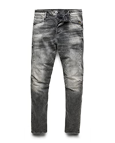 G-STAR RAW Men's Scutar 3D Tapered Jeans, Grey (vintage basalt D17711-C293-B168), 36W / 32L