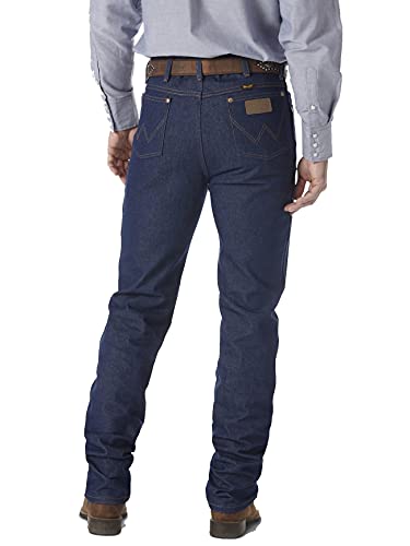 Wrangler Men's Cowboy Cut Slim Fit Jean, Rigid Indigo, 32W / 30L