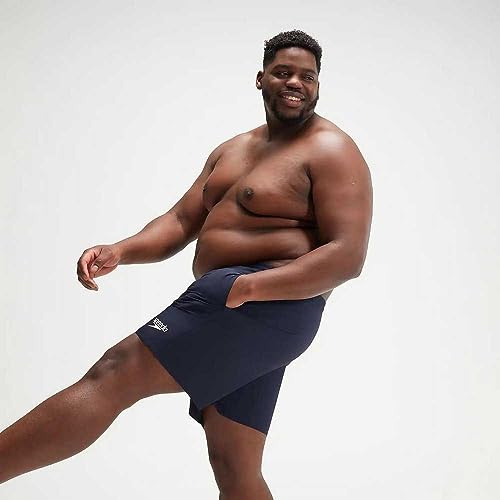 Speedo Men's Plus Size Essential 16" Watershort, True Navy, 3XL