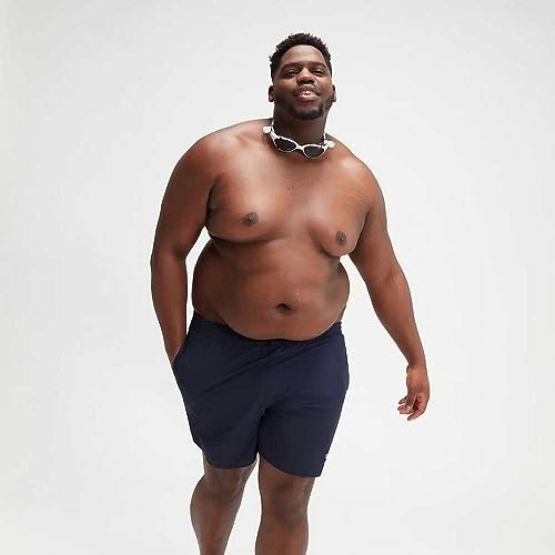 Speedo Men's Plus Size Essential 16" Watershort, True Navy, 3XL