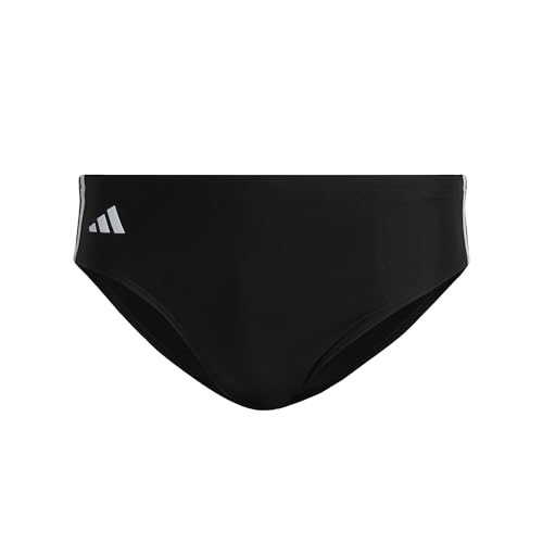 adidas HT2063 3STRIPES Trunk Swimsuit Men's Black/White Size L