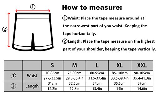 WHCREAT Mens Swimming Trunks Sports Swim Wear Boardshorts UV Protection Chlorine Resistant Redgery, M, Redgrey
