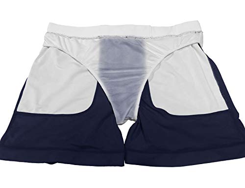 KEFITEVD Men's Quick Dry Swimming Shorts Sexy Beach Board Trunks Summer Short Swim Pants with Adjustable Drawstring, Navy Blue, 34