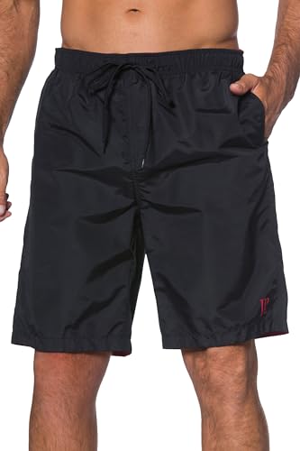 JP 1880 Men's Big & Tall Qick Dry Swim Shorts Black XXX-Large 702526 10-3XL