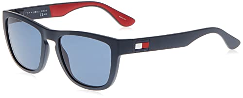 Tommy Hilfiger - Mens Sunglasses - Mens Sunglasses - Modern Sunglasses - Fashion Glasses - Men Sunglasses - Men's Accessories - Blue - 52