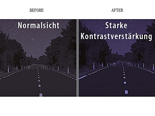 Boolavard 2 PACK HD Night Day Vision Driving Wrap Around Anti Glare Sunglasses with Polarized Lens for Man and Women