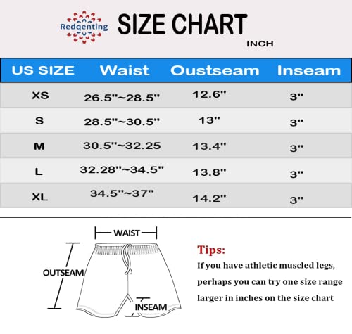 Men’s Swim Trunks Quick Dry Swim Shorts Board Shorts with Triangle Mesh Lining Navy Blue