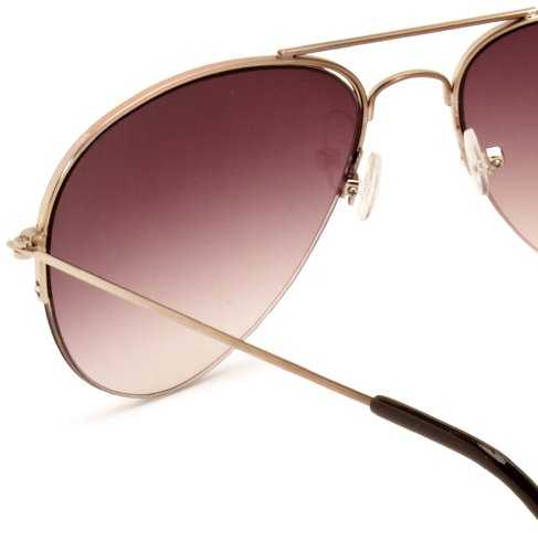 Eyelevel Colonel Pilot Style Men's Sunglasses Silver Effect One Size