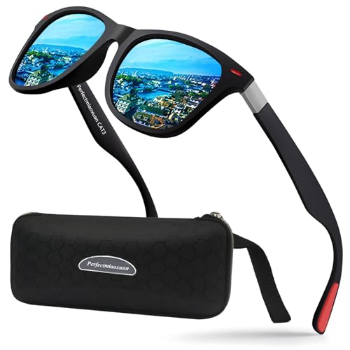 Sunglasses Polarised Men Women Cool Fishing Golf Driving Hiking Ultralight Retro Wrap Around sun glasses UV Protection