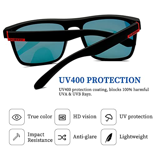 HGDGears Polarized Sunglasses for Men Women Driving Cycling Fishing Retro Sun Glasses UV Protection