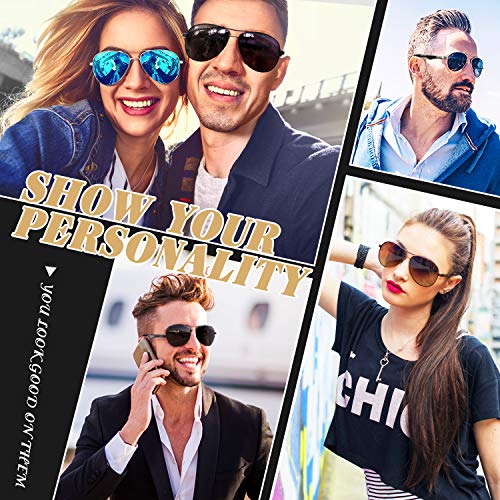 CGID Mens Polarised Sunglasses Polarized Pilot Unisex Sun Glasses UV Protection Male Shades Premium Al-Mg Alloy Spring Hinges