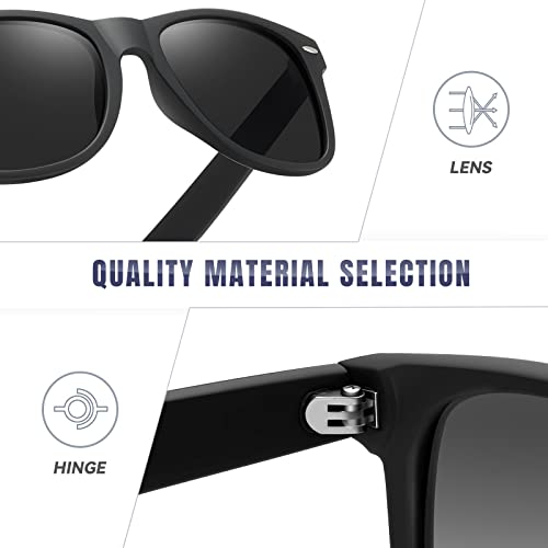 Sunglasses Men-Ultra Light Rectangular Polarized Sunglasses for Women, UV400 Protection, Polarized Ultraviolet Protection, Driving, Fishing, Running