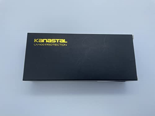 KANASTAL Black Sunglasses Mens Polarised Dark Shades Sunglasses Womens Driving Vintage Classic UV400 Protection Fishing Sailing Sun Glasses - Black Frame Bright Black