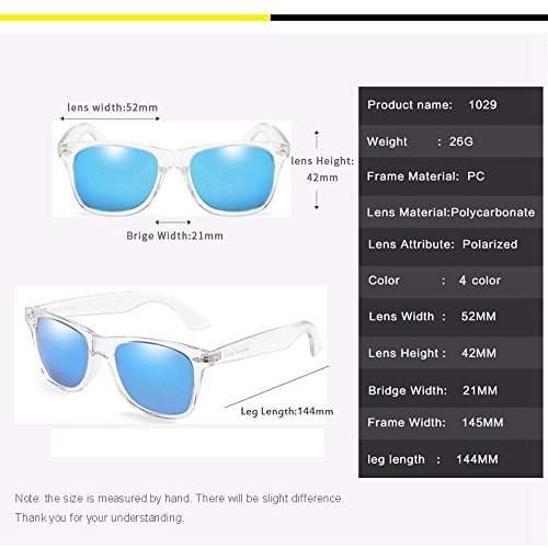 Long Keeper Polarised Sunglasses For Men Women Retro Sunglasses Unisex Original Classic Original Sun Glasses For Driving Fishing Outdoor Activities (Transparent Yellow)