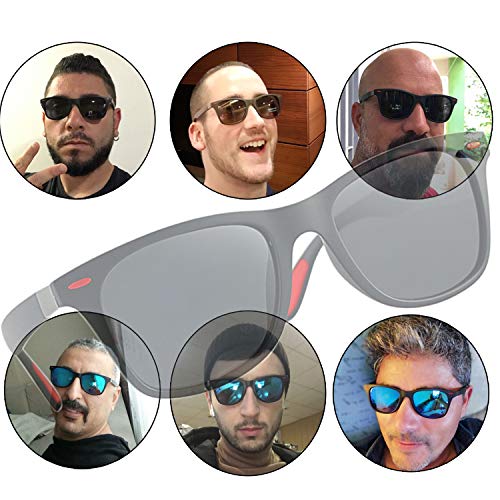 Sunglasses Polarised Men Women Cool Fishing Golf Driving Hiking Ultralight Retro Wrap Around sun glasses UV Protection