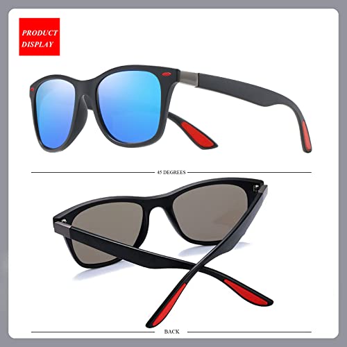Sunglasses Polarised Men Women Cool Fishing Golf Driving Hiking Ultralight Retro Wrap Around sun glasses UV Protection