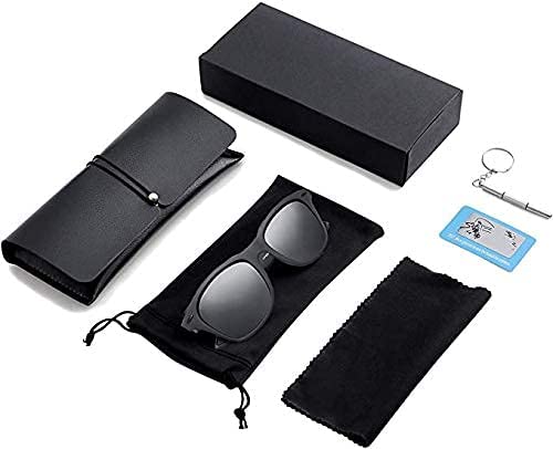 DOVAVA Sunglasses Mens Polarised UV Protection for Driving & Fishing & Sports (Black)