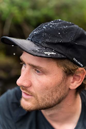 SEALSKINZ Unisex Waterproof All Weather Cap - Black, One Size