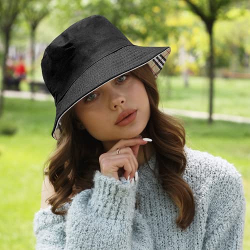 Airsnigi 8 Pack Bucket Hat Unisex Breathable Beach Sun Hats Foldable UV Protection Sunbonnet Bucket Hats Fisherman Hats for Outdoor Sport Hiking Camping Traveling Multicoloured