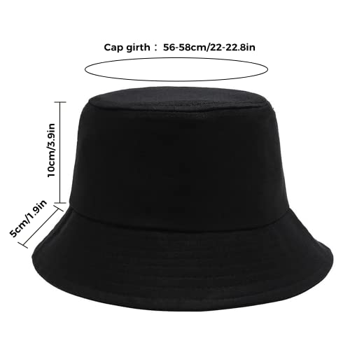 Airsnigi 8 Pack Bucket Hat Unisex Breathable Beach Sun Hats Foldable UV Protection Sunbonnet Bucket Hats Fisherman Hats for Outdoor Sport Hiking Camping Traveling Multicoloured